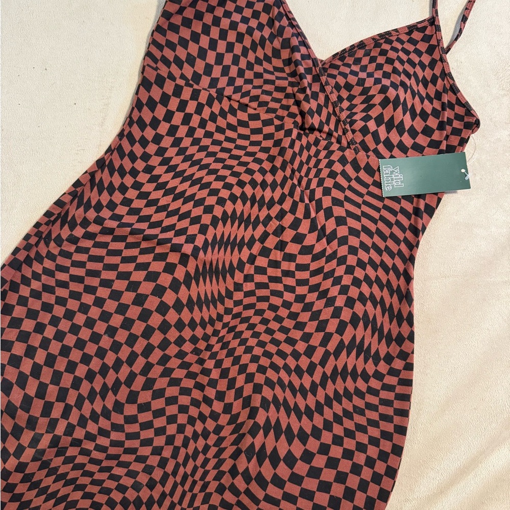 Checkered Dress